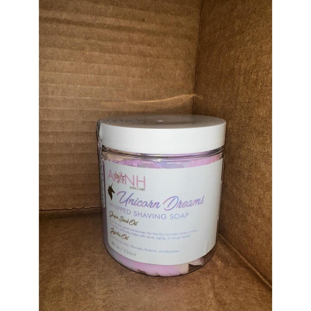 Aminnah AMNH Skin Care Unicorn‎ Dreams Whipped Shaving Soap body care aminnah